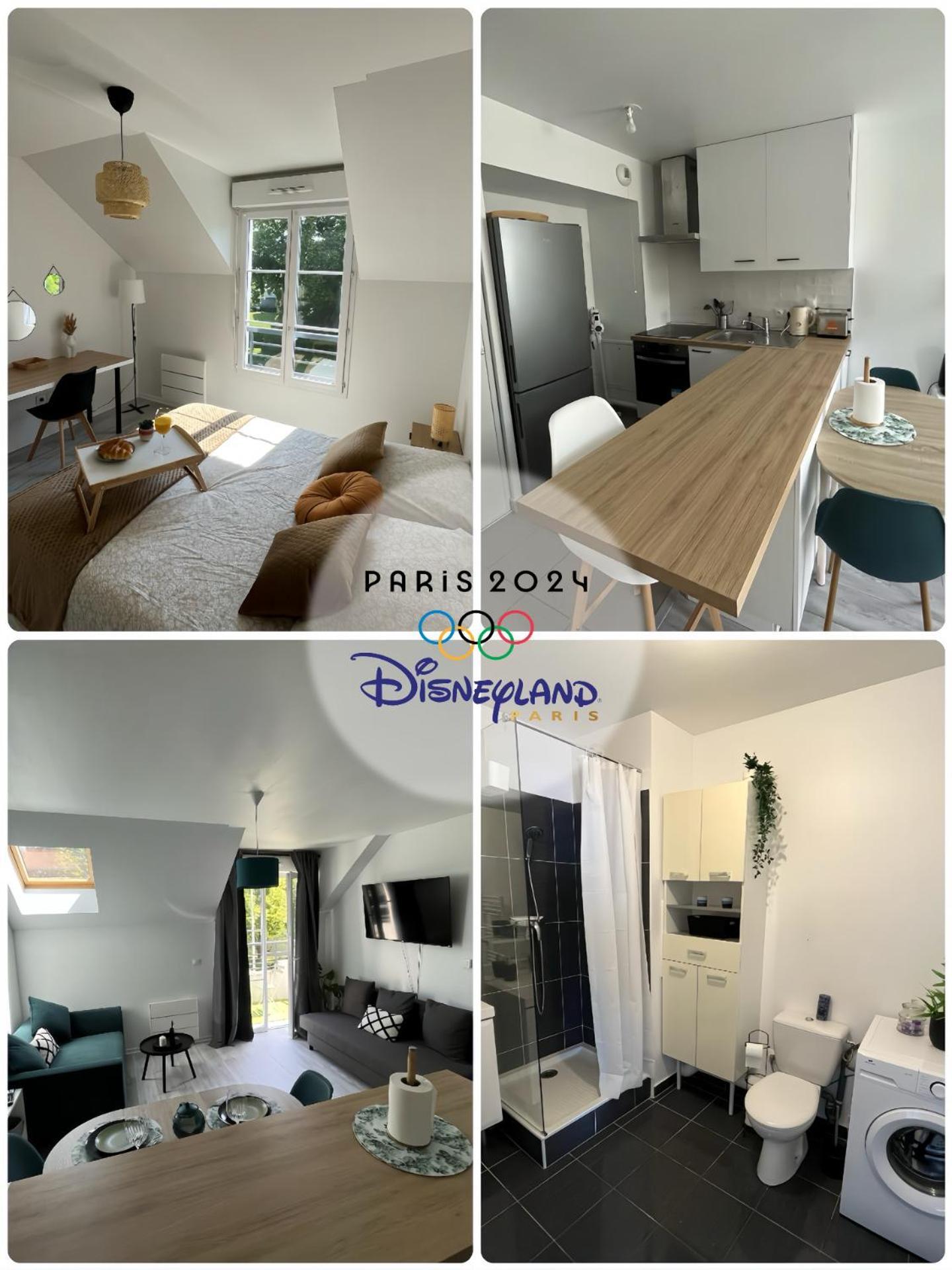 Cosy Torcy Charmant 2 Pieces Entre Paris Et Disney Kültér fotó